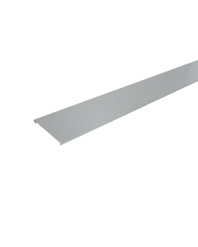 Крышка лестничного лотка 150х0,8 L2000 мм HD КМ-Профиль (KLL150-0.8-2000 HD) в Нижнем Новгороде Аксессуары для лотков Pintop.ru