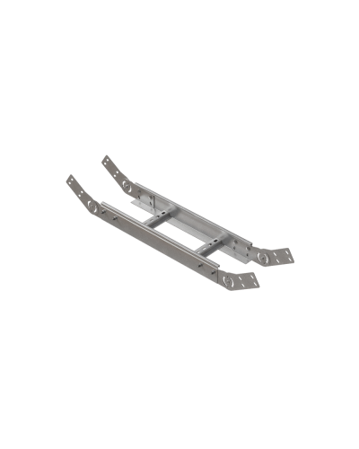 Вертикальный шарнирный угол 80х100х1,2 мм N КМ-профиль (LSHL80-100-1.2 N) в Нижнем Новгороде Аксессуары для лотков Pintop.ru