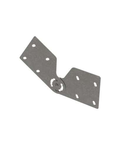 Комплект шарнирных соединителей для лестничного лотка H150 s:1,2 мм N КМ-профиль (LSH4 N) в Нижнем Новгороде Аксессуары для лотков Pintop.ru