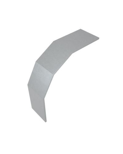 Крышка лестничного вертикального внешнего угла 90 гр. 800 мм HD85 КМ-профиль (KLVL90-800 HD85) в Нижнем Новгороде Аксессуары для лотков Pintop.ru