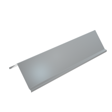 Крышка лотка двускатная 600х1,0 L2500 мм HD85 КМ-профиль (KLZ600-1.0-2500 HD85)