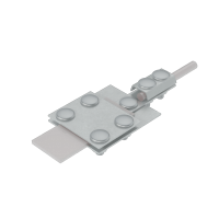 Универсальный контрольный соединитель полоса до 30 мм пруток Ø 5-8 мм CU КМ-Профиль (UKS-B30-D5-8 CU)