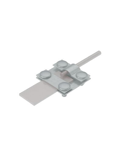 Контрольный соединитель полоса до 40 мм пруток Ø 5-10 мм КМ-Профиль (KS-B40-D5-10) в Нижнем Новгороде Монтажные материалы Pintop.ru