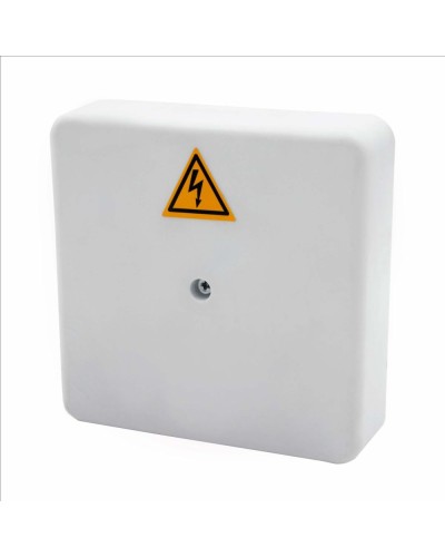 Коробка распределительная огнестойкая КРОПС-П2, IP41, габаритные размеры 100х100х30 мм, для кабелей сечением до 6 мм2, 2 клеммы КМ-Профиль (FRJB-KM-P2-6-02-КРОПС-IP41) в Нижнем Новгороде Распределительные коробки Pintop.ru