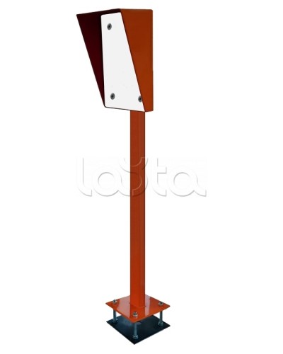 Стойка для считывателя Аякс 300х400 мм, оранжевая, Базовая, прямая в Нижнем Новгороде Дополнительное оборудование для СКУД Pintop.ru