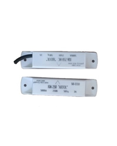 Датчик положения магнитогерконовый Магнито-Контакт КМ-250-NO-NС ARTOL (c магнитом М-025) в Нижнем Новгороде Извещатели охранные Pintop.ru