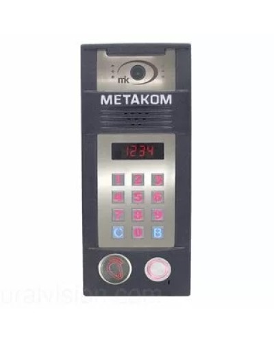 Многоабонентый антивандальный блок вызова со встроенной гибридной видеокамерой Метаком MК2018-TMRFVH в Нижнем Новгороде Блоки вызова многоабонентные Pintop.ru