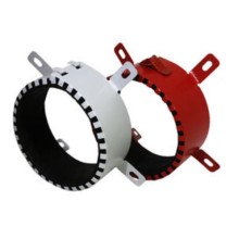 Муфта противопожарная Огнеза «ОГНЕЗА-ПМ/110», замок-стяжка тип "лягушка", цвет серый