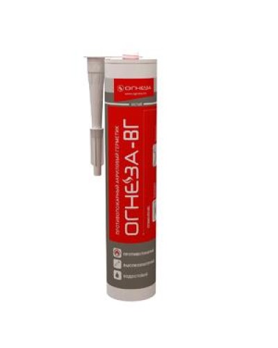 Герметик акриловый противопожарный Огнеза ОГНЕЗА-ВГ, туба 310 мл., цвет белый в Нижнем Новгороде Дополнительное оборудование пожаротушения Pintop.ru
