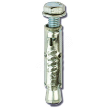 Анкер металлический с болтом 8x45 мм(100 шт/уп) ПожТехКабель 862-003