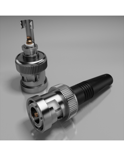 Разъем штекер BNC под винт с колпачком (50 шт/уп) ПожТехКабель PTK-Accessories в Нижнем Новгороде Коннекторы Pintop.ru