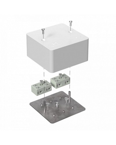 Коробка огнестойкая разветвительная для кабель-канала 40-0460-FR6.0-4-4-Р Е15-Е60 85х85х45 Промрукав в Нижнем Новгороде Огнестойкие кабельные линии Pintop.ru