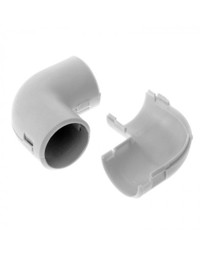 Соединитель угловой разборный д20 (50 шт/уп) Промрукав PR.07520 в Нижнем Новгороде Повороты, муфты, тройники Pintop.ru