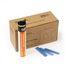 Комплект газовый баллон 165 мм и гвозди 3х25 мм (усиленные) (1000 шт/уп) Промрукав (PR08.22653)