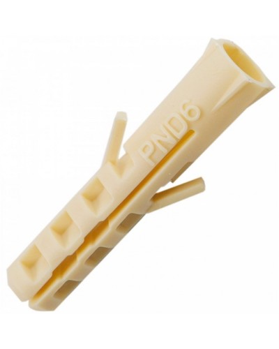 Дюбель нейлоновый PND 6х30 (100шт/уп) Промрукав (PR08.3621) в Нижнем Новгороде Крепеж: Дюбели, шурупы, саморезы Pintop.ru