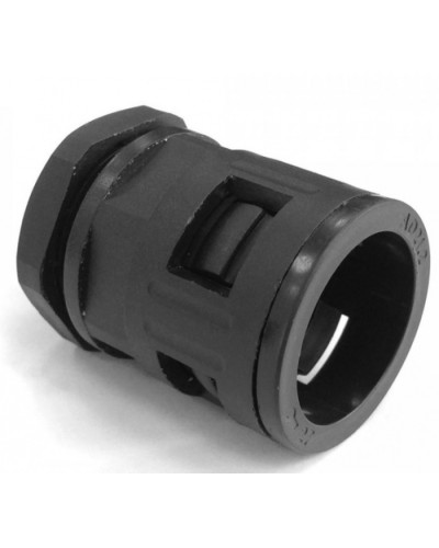 Муфта вводная для гофрированных труб черная ВМ-ГТ-20 Промрукав (PR08.3762) в Нижнем Новгороде Повороты, муфты, тройники Pintop.ru