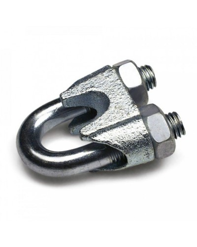 Зажим троса одинарный D4мм тип Слоник DIN 741 (100 шт/уп) Промрукав (PR08.3892) в Нижнем Новгороде Держатели, клипсы, скобы Pintop.ru