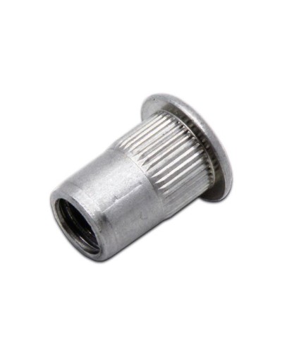 Заклепка резьбовая, стальная оцинкованная цилиндр, М4х0,7х11,6 (100 шт/уп) Промрукав (PR08.4989) в Нижнем Новгороде Держатели, клипсы, скобы Pintop.ru