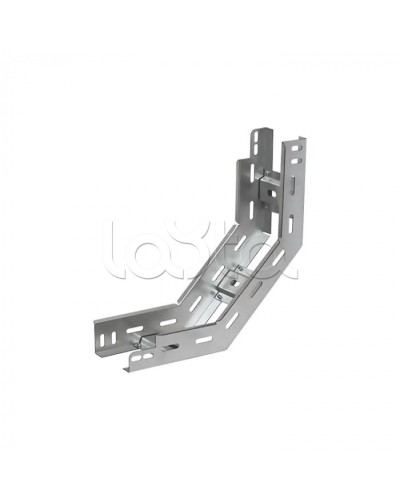 Угол вертикальный внутренний 90 градусов лестничный 400х200 (1,5 мм) Промрукав (PR08.5561) в Нижнем Новгороде Аксессуары для лотков Pintop.ru