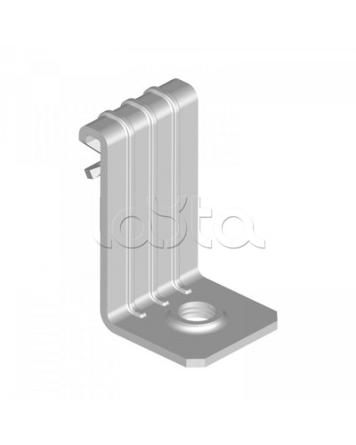 Зажим балочный вертикальный 1-5 мм с отгибом и резьбой М6 Промрукав (PR08.5861) в Нижнем Новгороде Аксессуары для лотков Pintop.ru