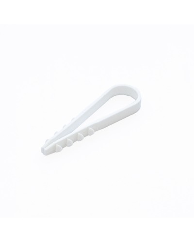 Дюбель-хомут для круглого кабеля d11-18 мм белый (10шт) Промрукав (PR08.6945) в Нижнем Новгороде Крепеж: Дюбели, шурупы, саморезы Pintop.ru