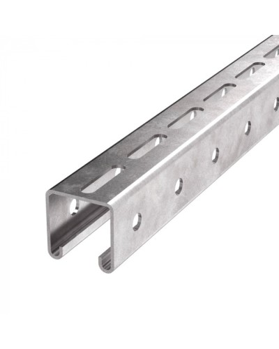 Профиль STRUT HDZ ПС-41х41х400 (2,5мм) Промрукав (PR08.9352) в Нижнем Новгороде Аксессуары для лотков Pintop.ru