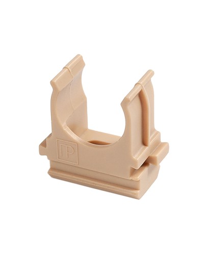 Крепёж-клипса для труб АБС-пластик сосна д25 в малой упаковке (10шт/500шт уп/кор) Промрукав (PR13.0056) в Нижнем Новгороде Держатели, клипсы, скобы Pintop.ru