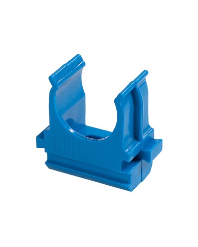 Крепёж-клипса для труб АБС-пластик синяя д20 в малой упаковке (10шт/1000шт уп/кор) Промрукав (PR13.0061) в Нижнем Новгороде Держатели, клипсы, скобы Pintop.ru