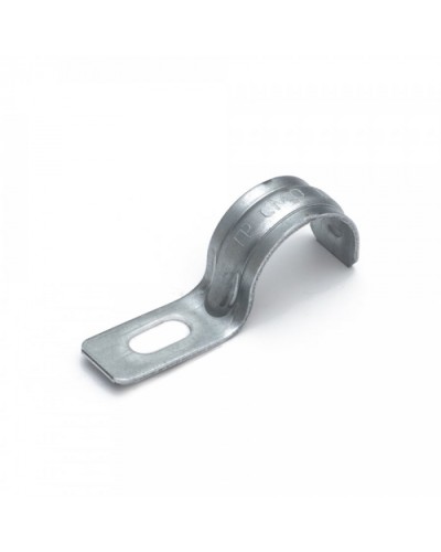 Скоба металлическая однолапковая усиленная противопожарная СМОУ d19-20 мм (100 шт/уп) Промрукав (PR13.02401) в Нижнем Новгороде Держатели, клипсы, скобы Pintop.ru