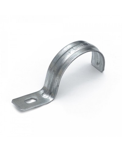 Скоба металлическая однолапковая усиленная противопожарная СМОУ d38-40 мм (50 шт/уп) Промрукав (PR13.02405) в Нижнем Новгороде Держатели, клипсы, скобы Pintop.ru