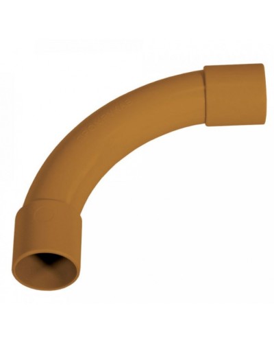 Соединитель угловой бук д25 (5шт/200шт уп/кор) Промрукав (PR13.0241) в Нижнем Новгороде Повороты, муфты, тройники Pintop.ru