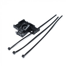 Комплекты крепления площадка для прямого монтажа черная со стяжкой 3,6х150 мм (100 шт) Промрукав (PR13.02515)