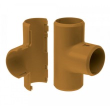 Тройник разборный бук д25 (1шт/200шт уп/кор) Промрукав (PR13.0257)