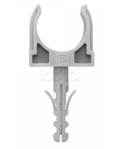 Крепеж-клипса с дюбелем серая д20 в малой упаковке (10шт/900шт уп/кор) Промрукав (PR13.0316) в Нижнем Новгороде Крепеж: Дюбели, шурупы, саморезы Pintop.ru