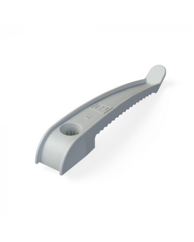 Держатель кабеля односторонний для прямого монтажа в гофроящике серый (200 шт/кор) Промрукав (PR13.0490) в Нижнем Новгороде Аксессуары для кабель-канала Pintop.ru