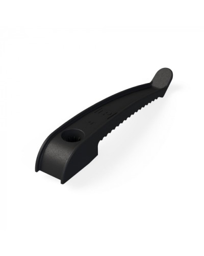 Держатель кабеля односторонний для прямого монтажа в гофроящике черный (200 шт/кор) Промрукав (PR13.0491) в Нижнем Новгороде Аксессуары для кабель-канала Pintop.ru