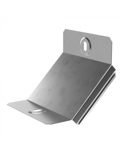 Крышка угла вертикального внутреннего 45 градусов Стандарт INOX (AISI 304) 100 Промрукав (PR16.3164) в Нижнем Новгороде Аксессуары для лотков Pintop.ru