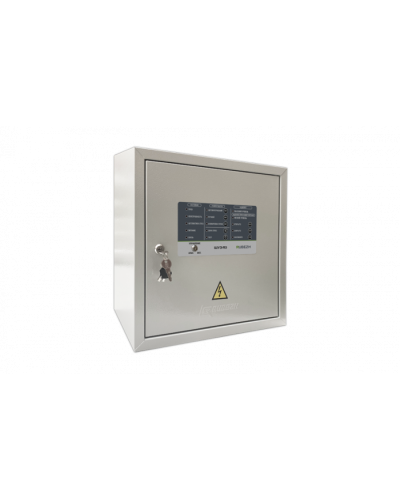 Шкаф управления адресный Рубеж ШУН/В-15-00-R3 IP54 в Нижнем Новгороде Адресная система пожарной сигнализации РУБЕЖ Pintop.ru