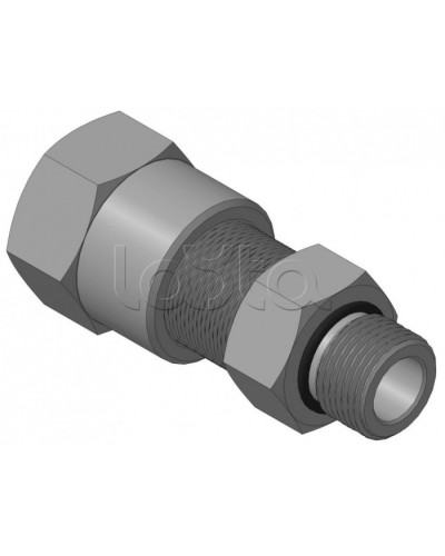 Кабельный ввод с резьбой G1/2 мм для прокладки кабеля в металлорукаве РЗ-ЦП-15, с уплотнением кабеля и проходным диаметром кабеля d=6-10 мм Спектрон КВМ-15/10-Н-G1/2 в Нижнем Новгороде Аксессуары для кабель-канала Pintop.ru