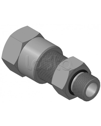 Кабельный ввод с резьбой G1/2 мм для прокладки кабеля в металлорукаве РЗ-ЦП-15, с уплотнением кабеля и проходным диаметром кабеля d=8-12 мм Спектрон КВМ-15/12-Н-G1/2 в Нижнем Новгороде Аксессуары для кабель-канала Pintop.ru