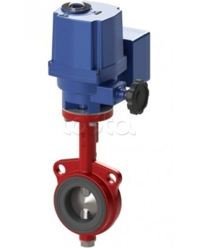 Затвор дисковый с электроприводом Спецавтоматика Затвор дисковый с электроприводом Зт 100/1,6(Э220М)-Ф.УЗ.1-АН-100 в Нижнем Новгороде Устройства пуска водяного пожаротушения Pintop.ru