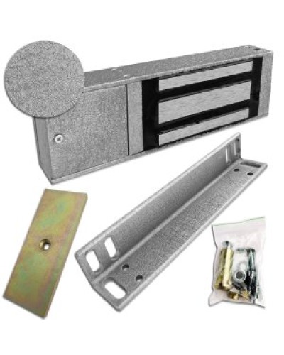 Цифрал ML ЦИФРАЛ-350 ЦФРЛ.677100.002 серебристый шелк Замок электромагнитный в Нижнем Новгороде Электромагнитные замки Pintop.ru