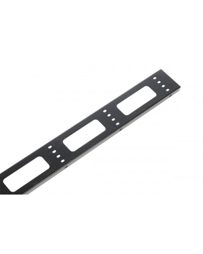 Органайзер кабельный вертикальный для стойки внешний с окнами 42U ЦМО ВКО-СТК-42-9005 в Нижнем Новгороде Кабельные органайзеры Pintop.ru