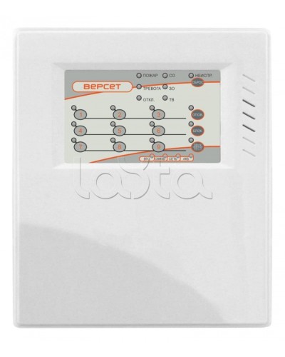 Прибор приемно-контрольный охранно-пожарный ВЕРСЕТ 09 в Нижнем Новгороде Приемно-контрольные приборы Pintop.ru