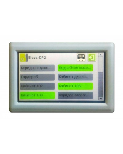 Клавиатура подсистемы охранной сигнализации Elsys-CP2 в Нижнем Новгороде Сетевая СКУД Elsys Pintop.ru