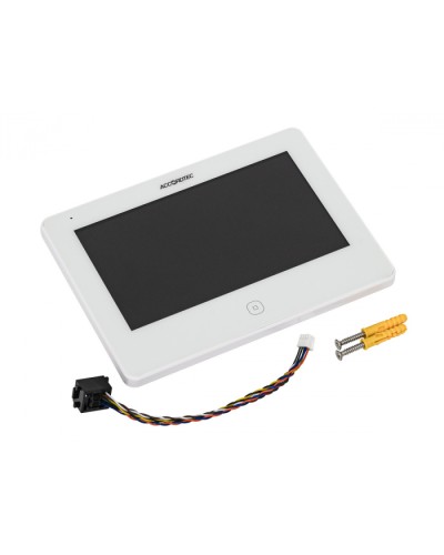 Монитор видеодомофон AccordTec AT-VD 770W WH в Нижнем Новгороде Абонентские IP устройства Pintop.ru