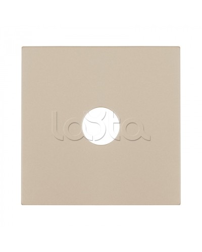 Накладка розетки TV (шампань) LK80 Экопласт (845106-1) в Нижнем Новгороде Розетки компьютерные и телефонные Pintop.ru