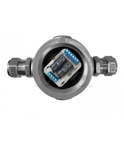 Магнито-Контакт УК-ВК-Ех-24 АЯКС П, с двумя кабельными вводами Ех МКВМ 25 в Нижнем Новгороде Комутационные взрывозащищенные коробки Pintop.ru