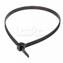 Стяжки нейлоновые 7,6*400 (ч) (100 шт/уп) Промрукав (50 уп/кор) (PR08.3083)