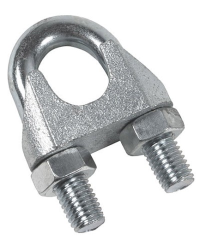 Зажим троса D6 усиленный ПожТехКабель (890-511) в Нижнем Новгороде Трос и аксессуары Pintop.ru